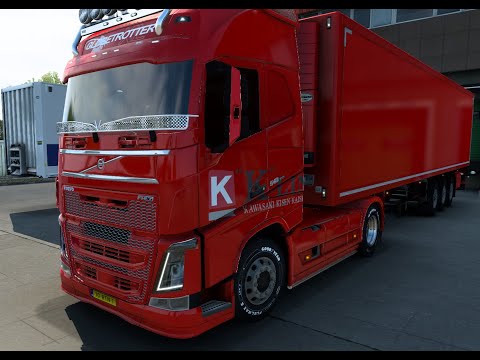 ETS2 VOLVO FH16 540 HAMBURG-ROSTOCK DRIVING VIEW
