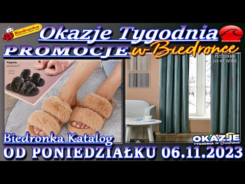 Biedronka Nowy Katalog Promocyjny Od 06.11.2023 Okazje Tygodnia w Biedronce – Katalog Blisko Ciebie