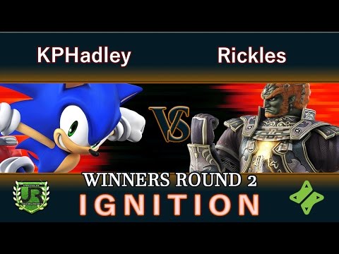 Ignition #60 WINNERS ROUND 2 - KPHadley (Sonic) vs Rickles (Ganondorf)