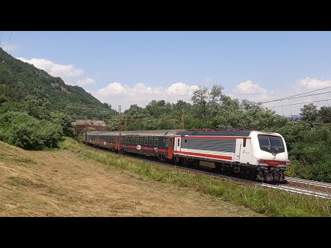 intercity  notte 794 Reggio Calabria-Torino in transito a rigoroso