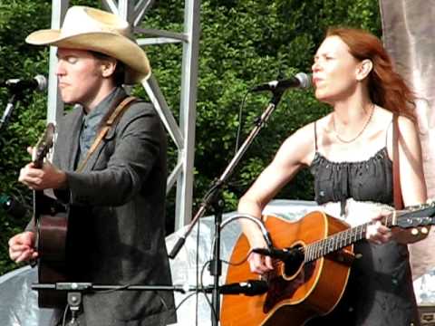 Gillian Welch and David Rawlings playing "Red Clay Halo" at Hardly Strictly Bluegrass