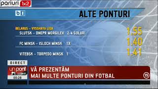 UPZ: Completam pachetul de ponturi al zilei »» 17 sugestii!
