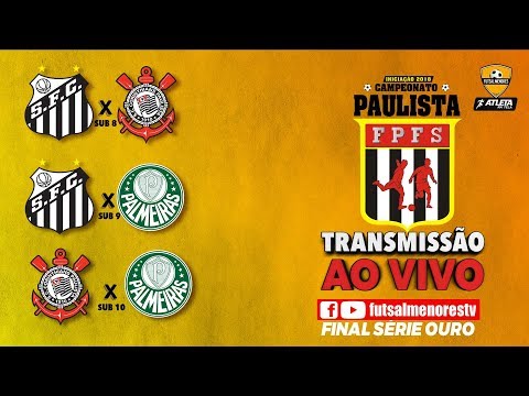 Campeonato Paulista - Iniciação Finais Série Ouro - AO VIVO