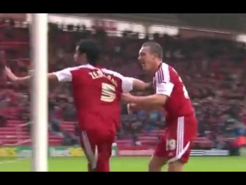 Middlesbrough v Southampton 2011-12 ZEMMAMA BAILEY GOAL