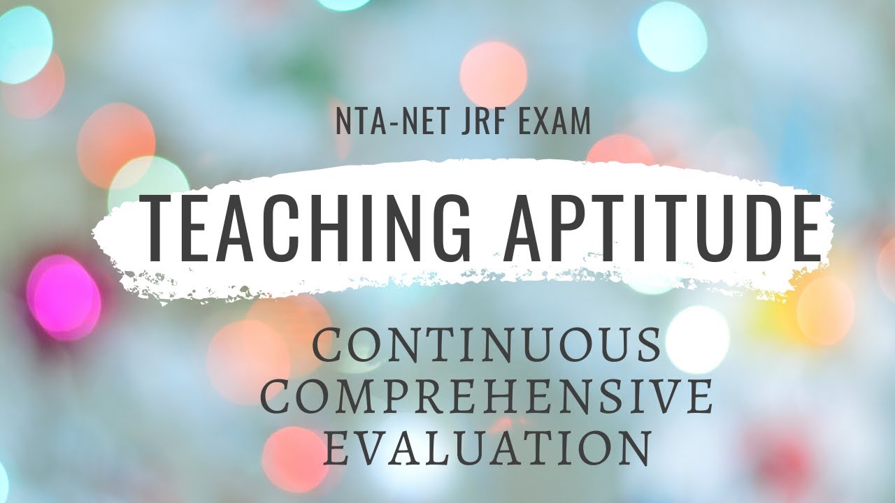 Continuous Comprehensive Evaluation- Introduction.