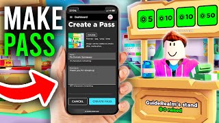How To Make Gamepass In Pls Donate On Mobile - iOS & Android