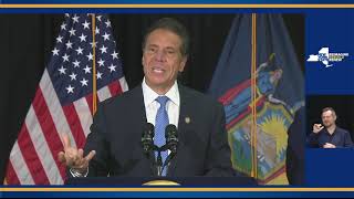 Governor Cuomo Holds Press Conference with Brooklyn Borough President Eric Adams