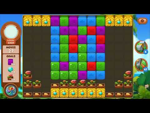 Lost Island Blast Adventure Level 1939 NO BOOSTERS - A S GAMING ✔️