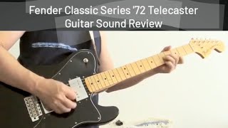 Video thumbnail for Fender Classic Series '72 Telecaster Deluxe Electric Guitar Sound Check & DEMO by The Guitarman 28