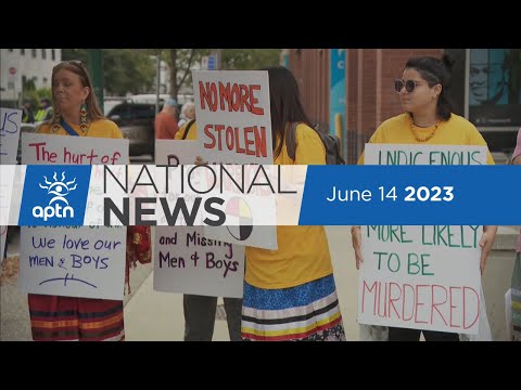 APTN National News June 14, 2023 – Rally held for landfill search, Nathan Chasing Horse charges