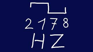 2178 hz square