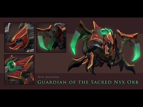 Dota 2 Nyx Assassin - Sacred Orb set preview