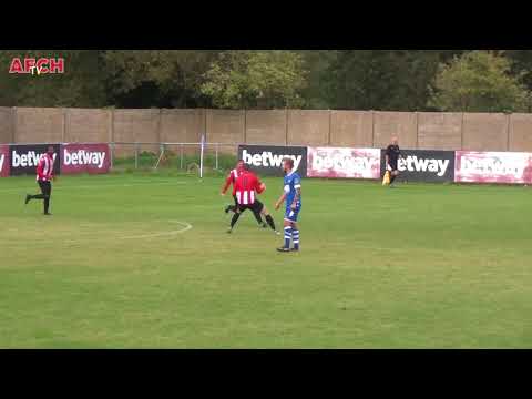 Hertford Town 1 AFC Hornchurch 2 - FA Cup (16 Sep 17) - Purcell goal