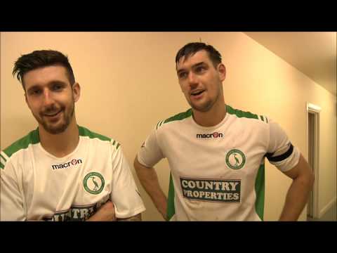 Lee Allinson & Steve Gentle Post Match Interview - Biggleswade Town Vs Canvey Island 26/10/2013