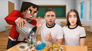 دخلنا مدرسة الوحوش في ماين كرافت !!