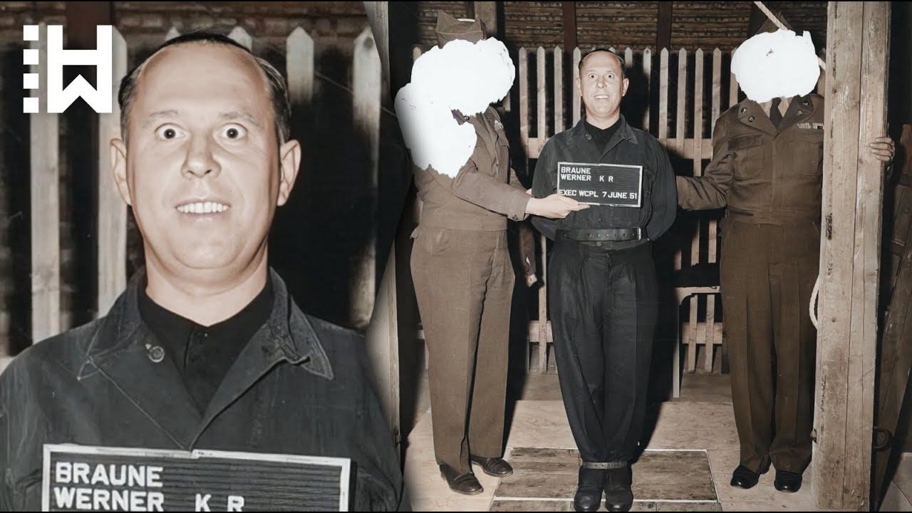 Execution of psycho Einsatzgruppe commander who killed children in front of their parents' eyes