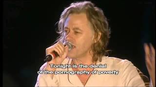 Bob Geldof's, Bono's and Midge Ure's speech's Live 8, Edinburgh 2005