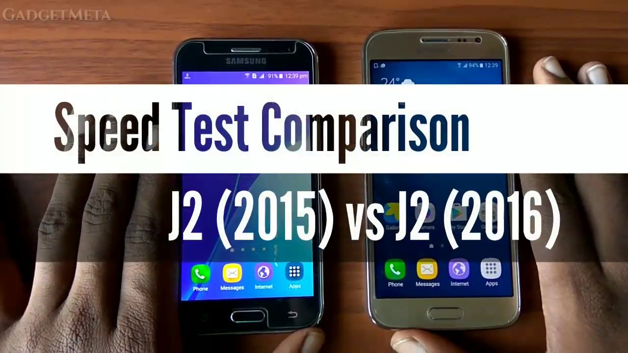 Speed Test Comparison Between Samsung Galaxy J2 (2015) vs Galaxy J2 (2016) | Shocking Result!