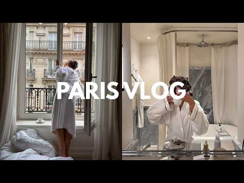 paris luxury travel vlog: dream hotel + food spots + his birthday