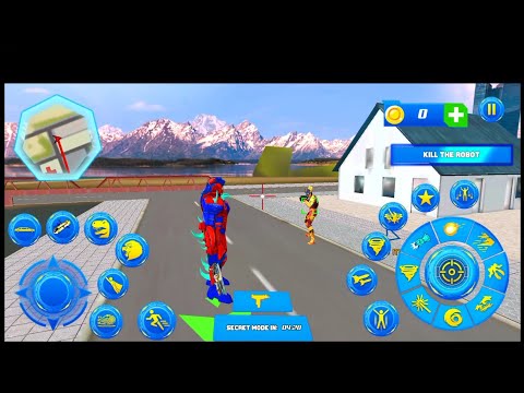 Limo Car Dino Robot Car Game - Android Gameplay