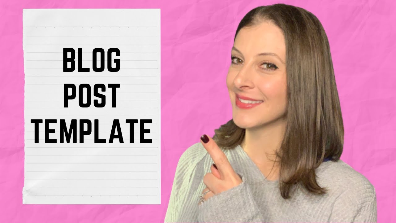 A Powerful Blog Post Template for Maximum Traffic \\ How to Structure a Blog Post
