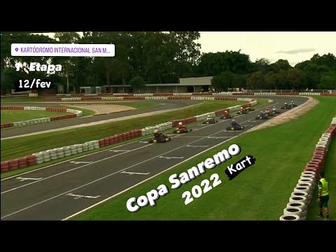 Copa Sanremo Kart 12 fev 2022 Bateria 01