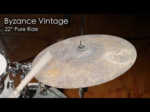Meinl Vintage B22VPR 22" Pure Ride Cymbal (w/ Video Demo) image 7
