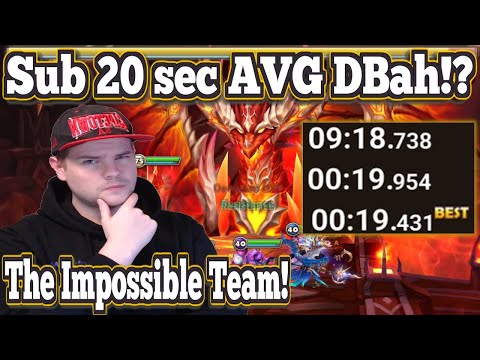 Sub 20sec Avg Dragons Abyss Hard + Potential Liam Replacement? - Summoners War