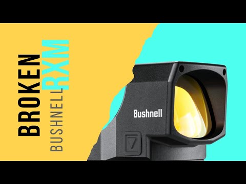 Bushnell RXM-300 Review FAILED Watch this before you purchase. #reddot #optic #optics #gun #firearms