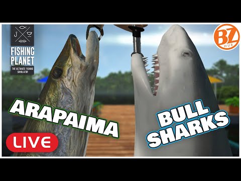 RIVER MONSTERS in the Amazonian Maze!! l Fishing Planet [LIVE]