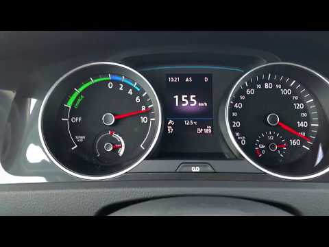 VW E-Golf MK7.5 Facelift | 0-100 + topspeed test | 60-100