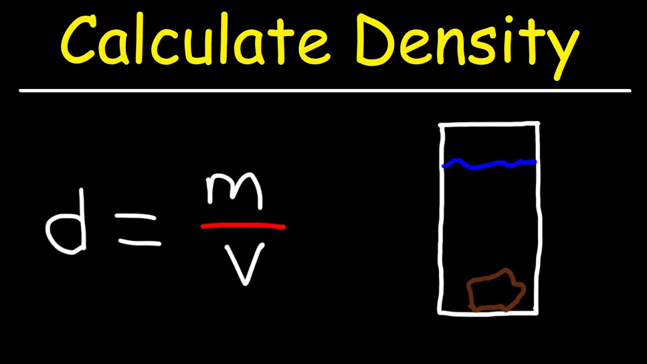 How To Calculate the Density of a Rock Using a Graduated Cylinder | GED Math Word Problem
