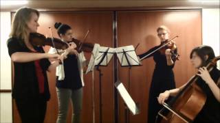 Dust in the Wind, Kansas--acoustic string quartet cover by Thalia Strings
