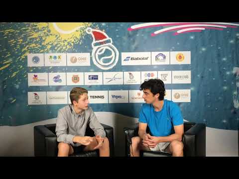 #TennisEurope player Martin Landaluce interview | Christmas Cup 2020 absolute winner