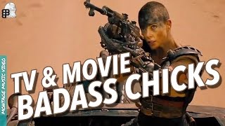 TV &amp; Movie Badass Chicks (WHO RUN THE WORLD (GIRLS) - Pitch Perfect 2) - Montage Music Video