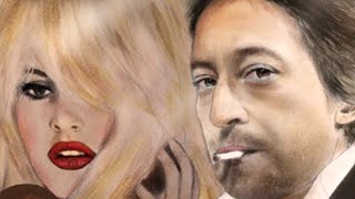 Serge Gainsbourg and Brigitte Bardot [Animated Portrait]