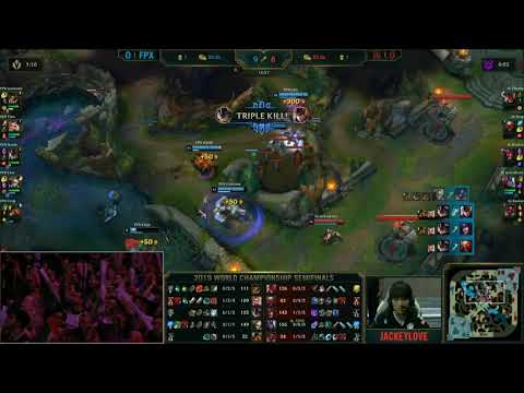 Worlds 2019 Semifinals - FPX vs IG - Rumble and Qiyana