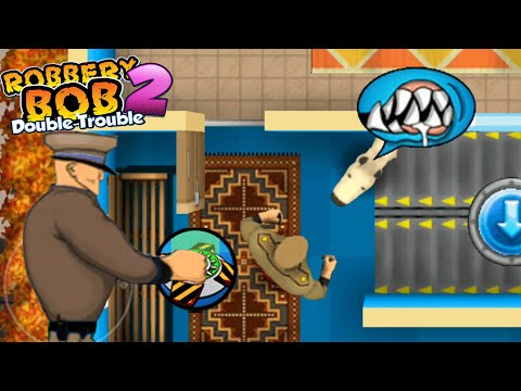 Guard Use Teleport Mine Gameplay Robbery bob 2 All Levels - P4