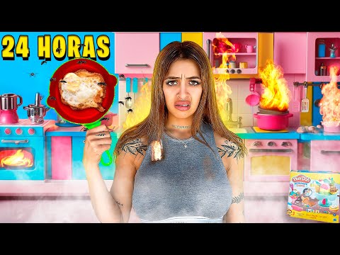 COOKING WITH TOYS FOR 24 HOURS