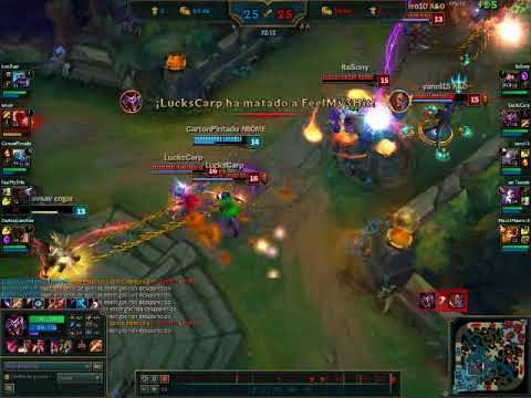 Focus adc team fight - shaco AD