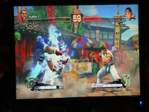 EVO 2012 - SSFIV Hallway Money Matches - Goliath vs LU|Alex Valle