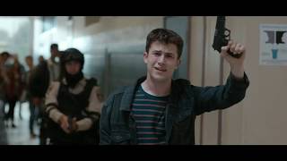 Clay freaks out at school shooting simulation | 13 Reasons Why, season 4. video