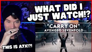 Metal Vocalist Reacts - Avenged Seven Fold - Carry On ( CALL OF DUTY OST )
