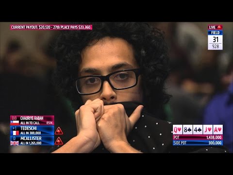 Royal Flush at the 2016 PCA Huge Compilation  | PokerStars