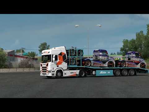 ETS2 Scania R520 Prague - Paris