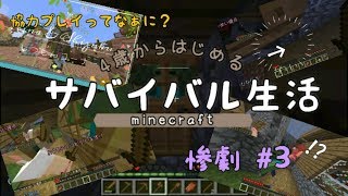 【4歳から始めるサバイバル生活★Part3】マイクラ実況