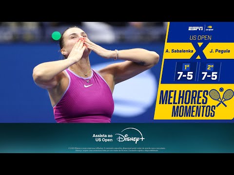 Sabalenka vence Jessica Pegula e é CAMPEÃ do US Open pela primeira vez | Melhores Momentos