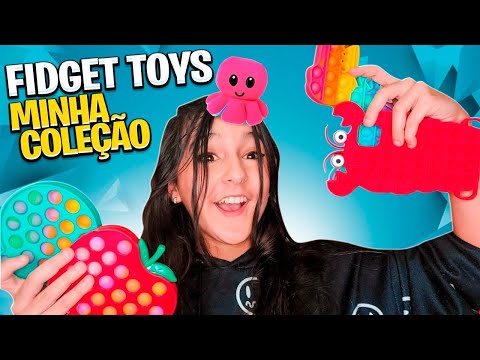 MINHA COLEÇÃO DE FIDGET TOYS - COMPRADOS / Aninha Carvalho