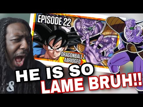 I HATE HIM BRO!!! 😂  | DragonBall Z Abridged Episode 22 - TeamFourStar (TFS)