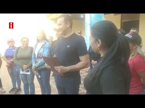 Gobernador José Vasquez visita el Municipio Mellado